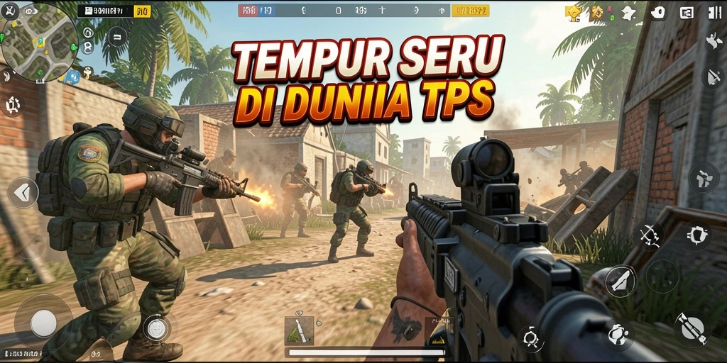 Tampilan gameplay TPS yang mendebarkan dalam 93337.