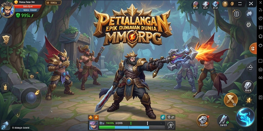 Gameplay seru di dunia fantasi 99SL yang menarik.