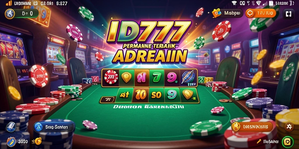 Tampilan menarik gameplay Kasino yang memikat.