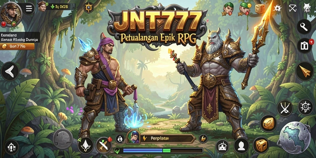 Tangkapan layar gameplay yang menampilkan aksi mendebarkan di JNT777.