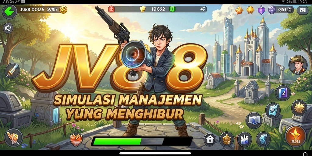 Gameplay JV88 yang menarik dan desain dunia yang kreatif.