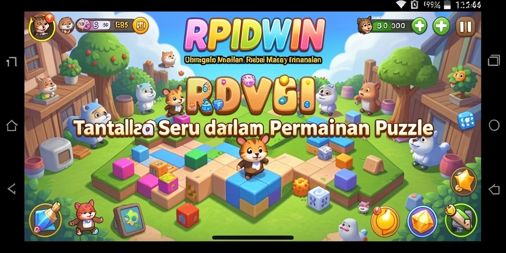 Tampilan gameplay RPIDWIN yang seru dan menantang.