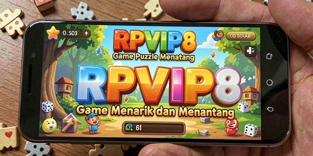 Screenshot RPVIP8 menampilkan gameplay Puzzle yang menarik dan menantang.
