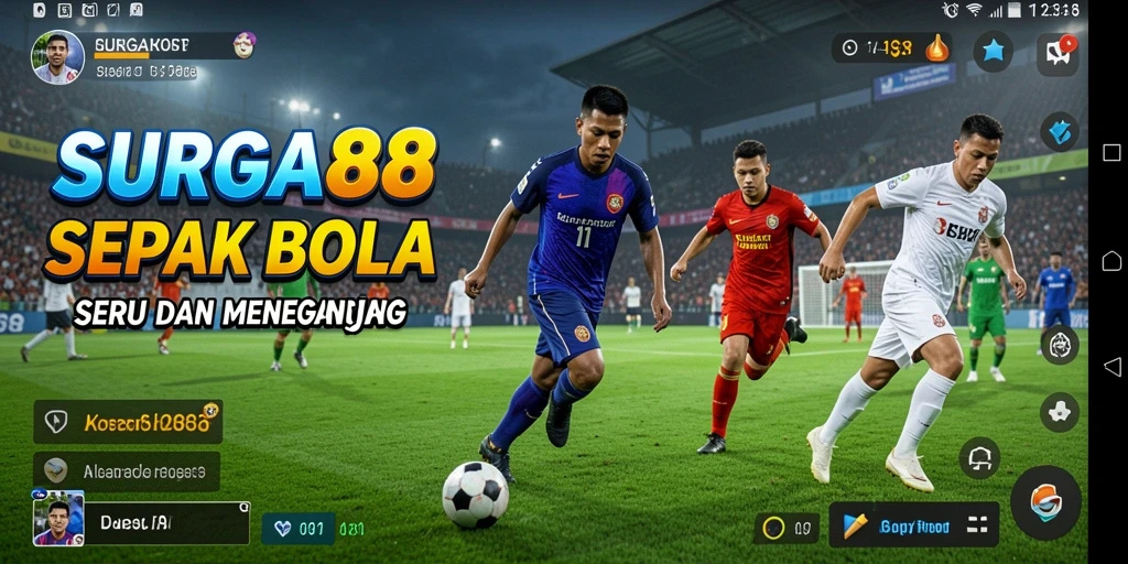 Tampilan gameplay <strong>SURGA88</strong> yang mendebarkan dan penuh aksi.