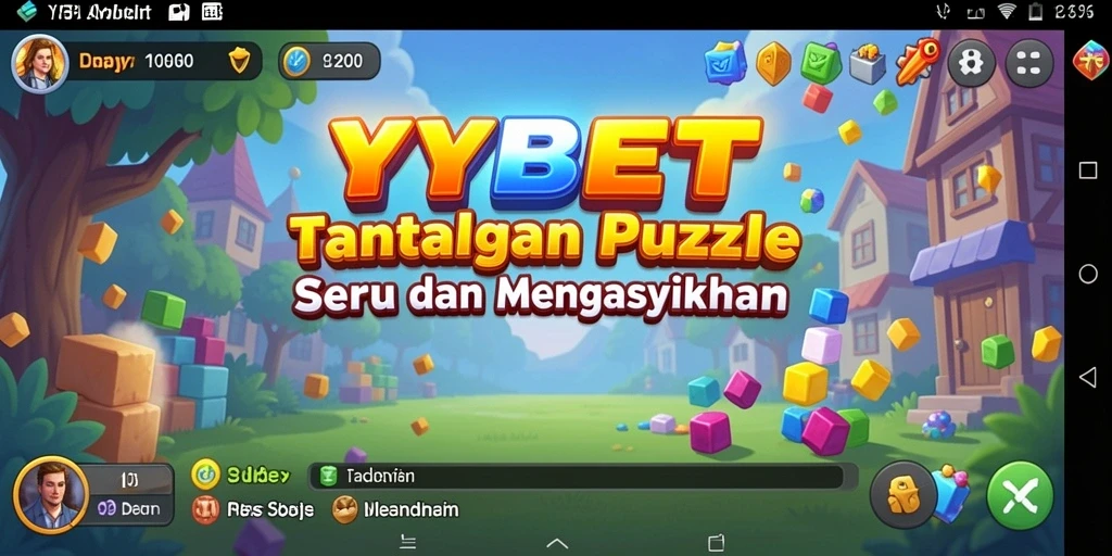 Screenshot utama YYBET menampilkan gameplay Puzzle yang menantang dan seru.